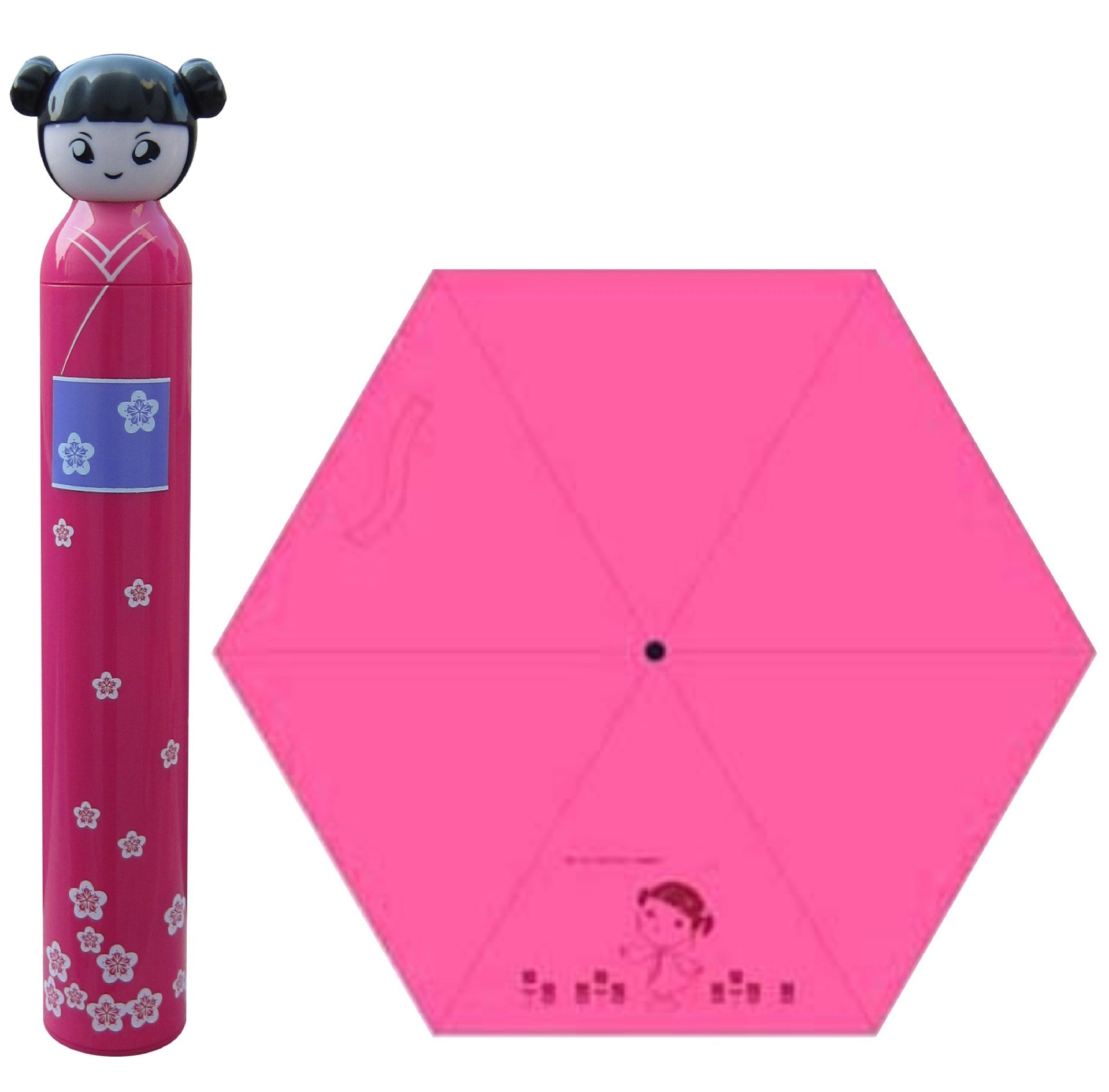 Fashion Doll UV Umbrella - Bellarte Enchanté Fashion Doll UV Umbrella